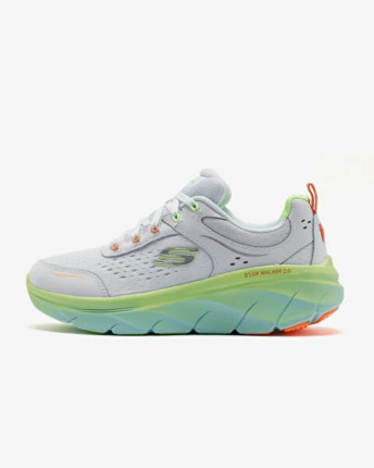 Skechers D'Lux Walker 2.0 Neon Sites Kadın Beyaz Sneaker150107 WMLT