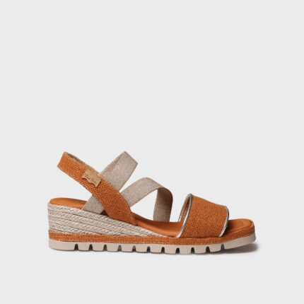 Toni Pons Oasıs Teula Turuncu Dolgu Topuk Espadril 1TONW2026109 Tile