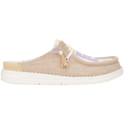 Hey Dude Wendy Slip Cottage Crochet Wood Ash Multi HD.43110 0NF