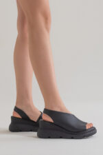 Wella Kadın Dolgu Topuk Sandalet 7712 - Görsel 7