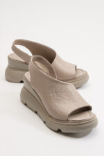 Wella Kadın Dolgu Topuk Sandalet 7712 - Görsel 4