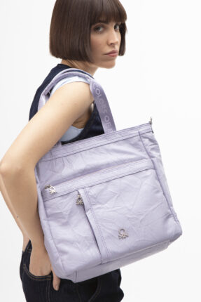 Unıted Colors Of Benetton Kadın Omuz Kol Çantası BNT_1473 - Lila